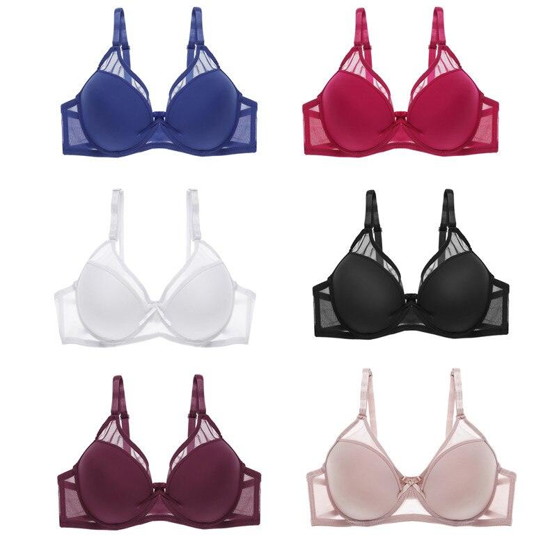 New Ladies Sexy Underwear Bra - Seamless Sexy Push Up Bra - Plus Size (D27)(TSB3)