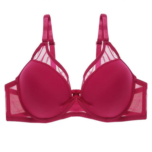 New Ladies Sexy Underwear Bra - Seamless Sexy Push Up Bra - Plus Size (D27)(TSB3)