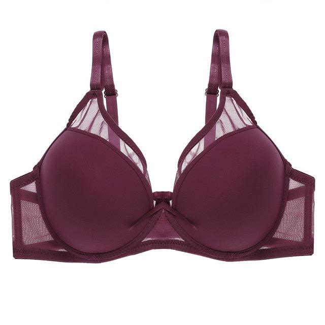New Ladies Sexy Underwear Bra - Seamless Sexy Push Up Bra - Plus Size (D27)(TSB3)