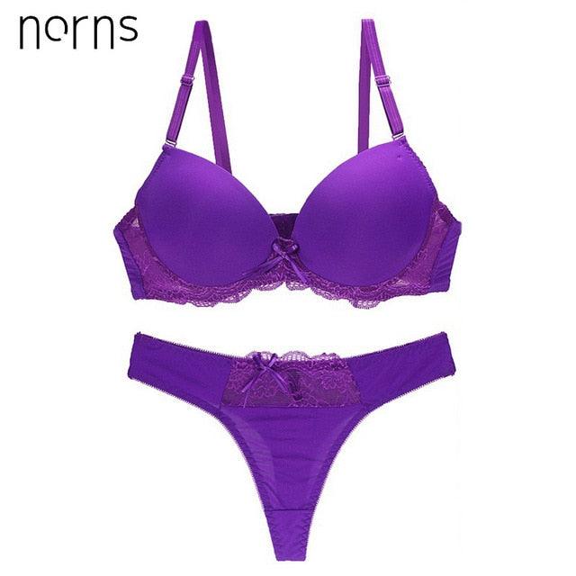 Women Lace Underwear Set - Plus Size Bra - Push Up Underwear - Seamless Lingerie sets (TSB4)(F27)