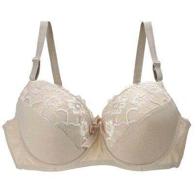 Beautiful Women's Sexy Underwear Bra - Lace Plus Size Bras - Push Up Lingerie 34 36 38 40 42 44 46 Brassiere (TSB2)(F27)