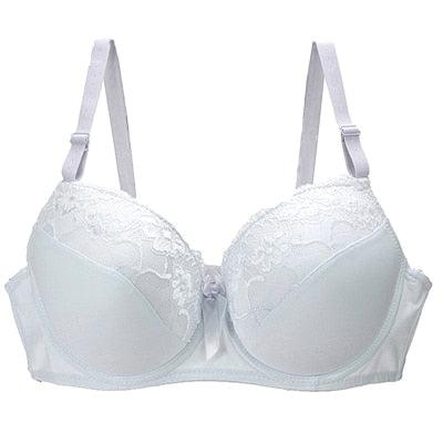 Beautiful Women's Sexy Underwear Bra - Lace Plus Size Bras - Push Up Lingerie 34 36 38 40 42 44 46 Brassiere (TSB2)(F27)