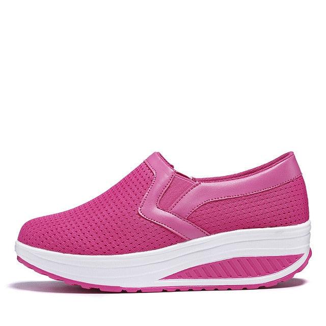 New Design Casual Shoes - Women Slip On Comfortable High Quality Socks Sneakers (D40)(FS)(BWS7)