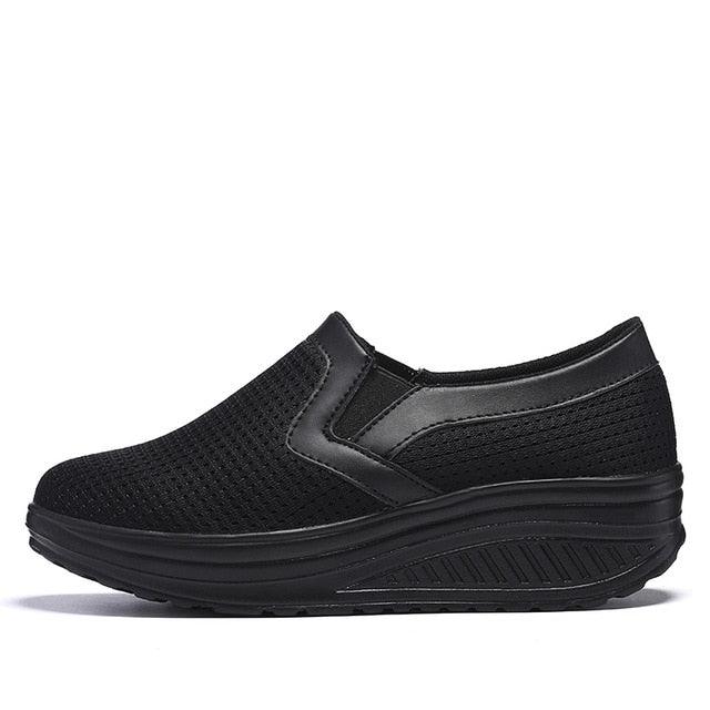 New Design Casual Shoes - Women Slip On Comfortable High Quality Socks Sneakers (D40)(FS)(BWS7)
