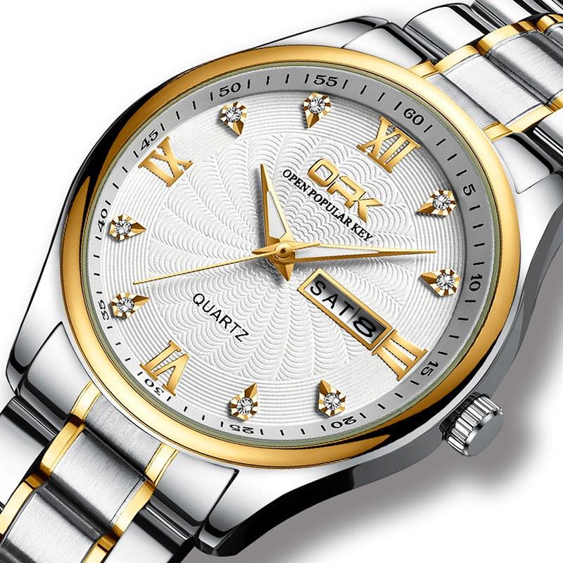 Men's Watch - Fashion Waterproof Dress Casual Business Sports Digital Watch (1U84)(MA9)