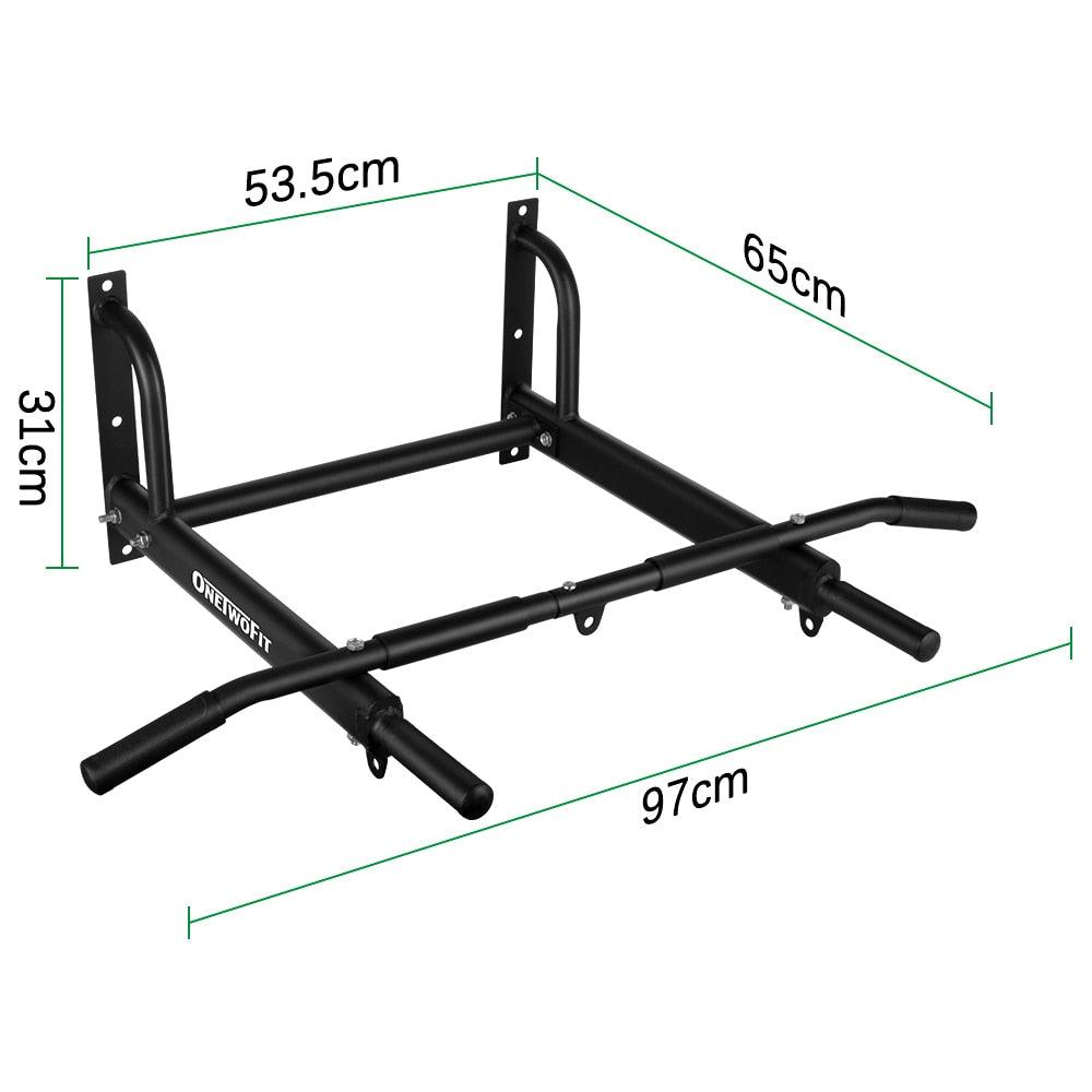 Home Gym Chin Up Bar Wall Horizontal Bar Indoor Pull Up Bar Wall Boxing Power Ropes Slings Training Fitness Equipment (FH)(1U80)