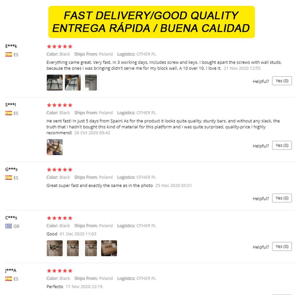 Home Gym Chin Up Bar Wall Horizontal Bar Indoor Pull Up Bar Wall Boxing Power Ropes Slings Training Fitness Equipment (FH)(1U80)