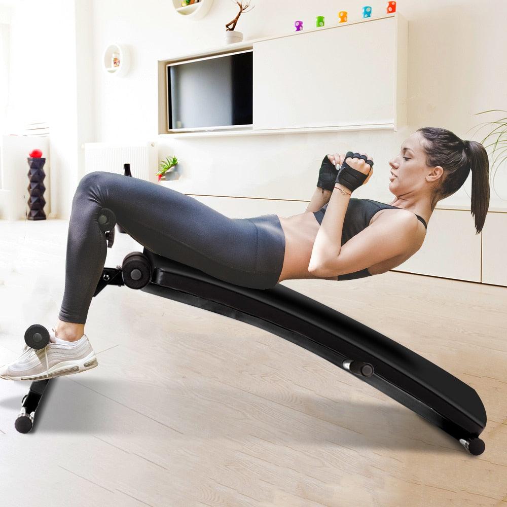 OneTwoFit Bench Press Home Gym Machine Sit Up Abdominal Benches Board Fitness Equipment (FH)(1U80)(F80)