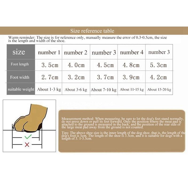 Outdoor Dog Shoes - Anti-slip Pet Boots Paw Protector Reflective Straps Dog Breathable Net Shoes (W8)(F69)