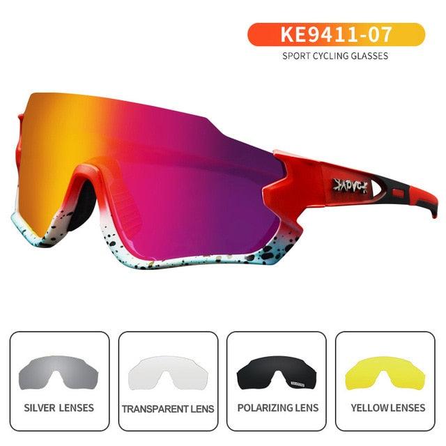 Outdoor Photochromic Cycling Glasses - Motorcycle Sunglasses UV400 (MA6)