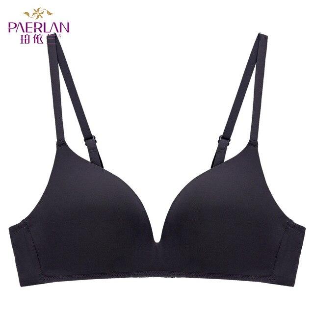 Gorgeous Push Up Sexy Thin Three Quarters 3/4 Cup Bra - Comfortable Seamless Solid Women Underwear (TSB3)