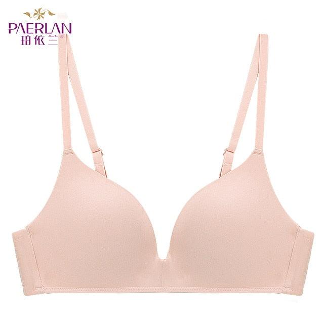 Gorgeous Push Up Sexy Thin Three Quarters 3/4 Cup Bra - Comfortable Seamless Solid Women Underwear (TSB3)