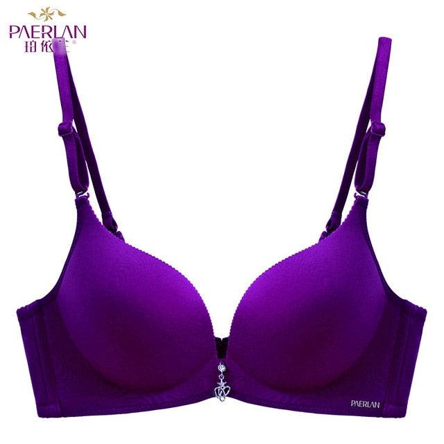 Amazing Seamless Wireless Sexy Bra - Push Up - Solid Color - A Piece Of buttons Solid Women's Underwear - 3/4 Cup (TSB3)(TSB2)