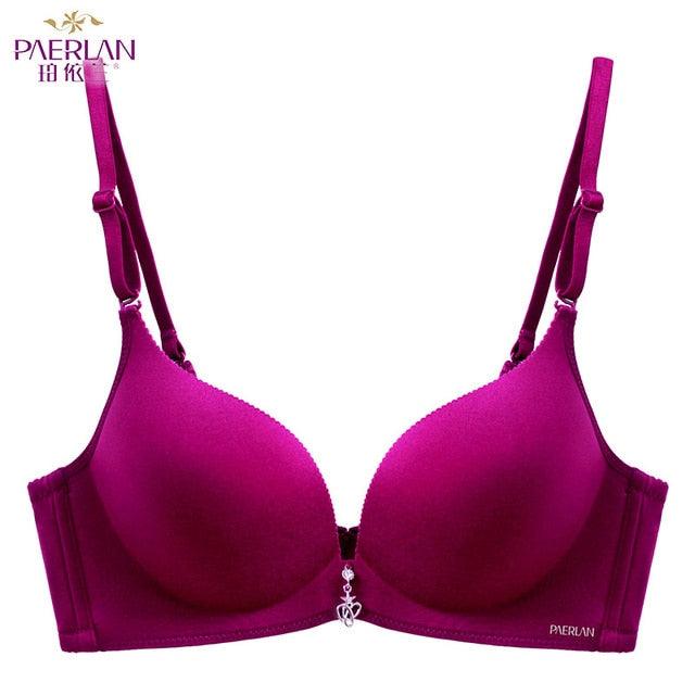 Amazing Seamless Wireless Sexy Bra - Push Up - Solid Color - A Piece Of buttons Solid Women's Underwear - 3/4 Cup (TSB3)(TSB2)