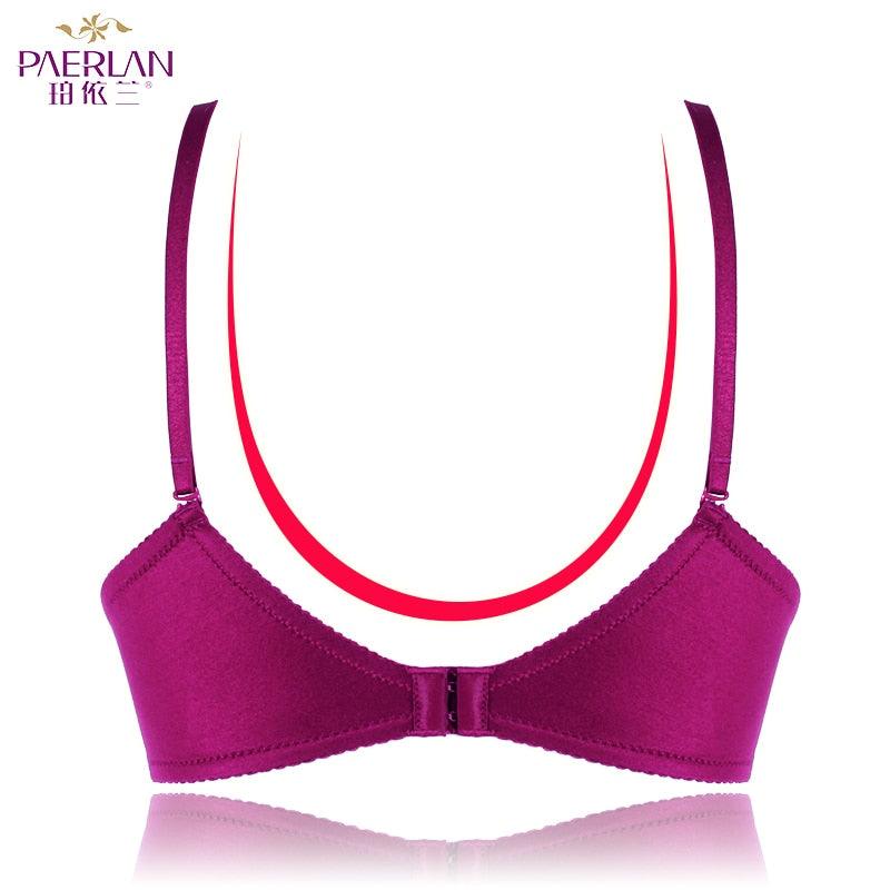 Amazing Seamless Wireless Sexy Bra - Push Up - Solid Color - A Piece Of buttons Solid Women's Underwear - 3/4 Cup (TSB3)(TSB2)