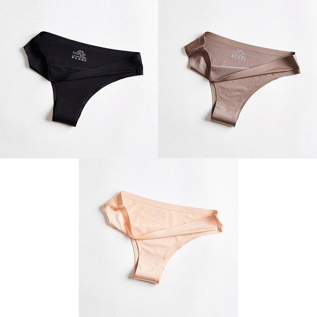 Women's Sexy Underwear - Seamless Female T-back G-string Thongs (TSP1)(F28)