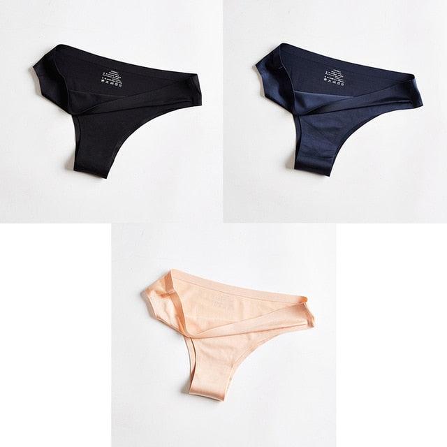 Women's Sexy Underwear - Seamless Female T-back G-string Thongs (TSP1)(F28)