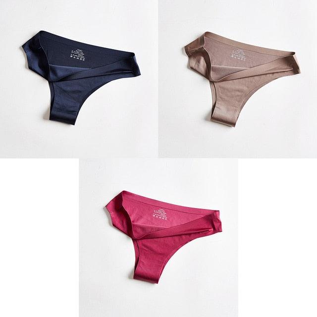 Women's Sexy Underwear - Seamless Female T-back G-string Thongs (TSP1)(F28)