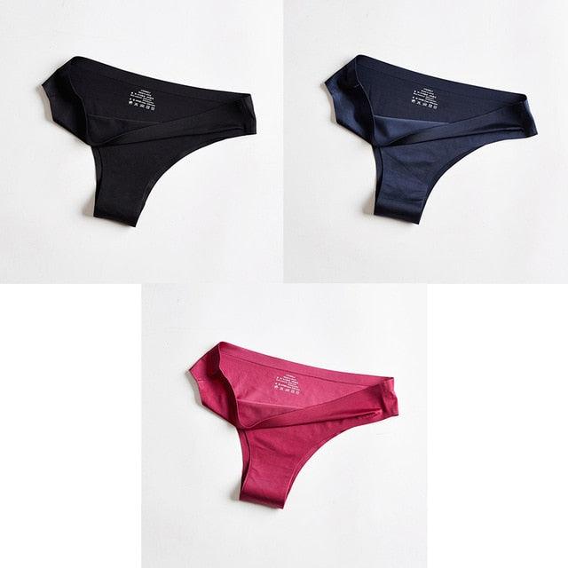 Women's Sexy Underwear - Seamless Female T-back G-string Thongs (TSP1)(F28)