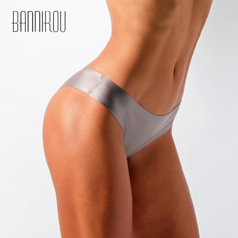 Women's Underwear - Sexy Seamless Female T-back Solid Thong - 3 Pcs (TSP1)(TSP3)