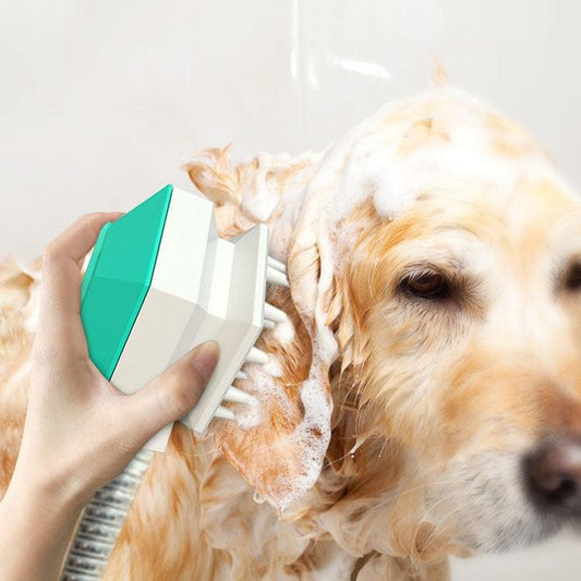 Pet Bath Sprayer - Handheld Massage Shampoo Shower Nozzle Comb Pet Grooming Bathing Tools (1U72)