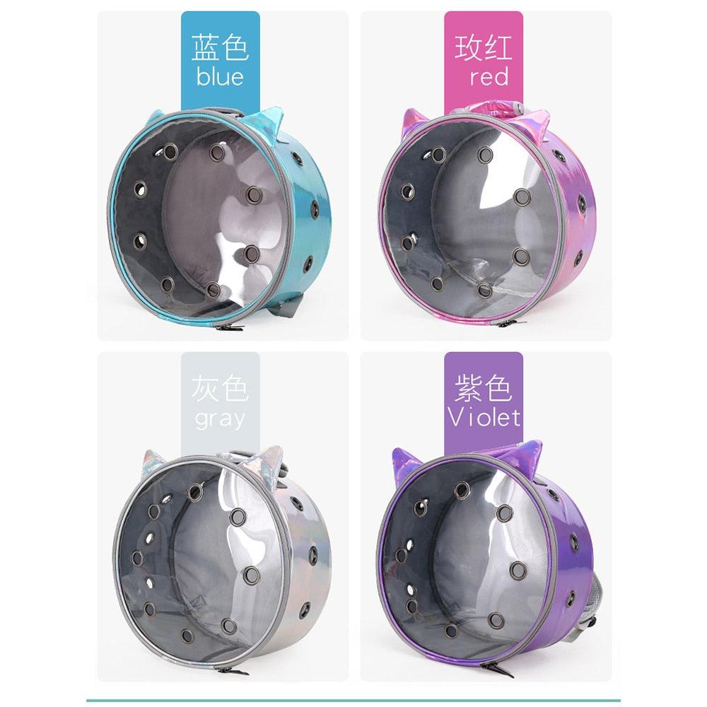 Pet Carrier - Cat Carrying Backpack for Cats Capsule Windows Bag Cats Carrying (D75)(6W4)