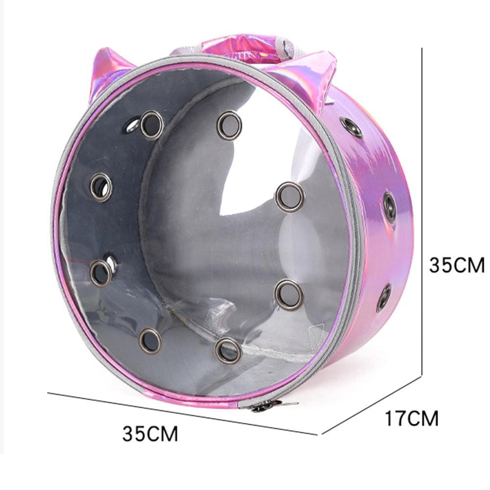 Pet Carrier - Cat Carrying Backpack for Cats Capsule Windows Bag Cats Carrying (D75)(6W4)