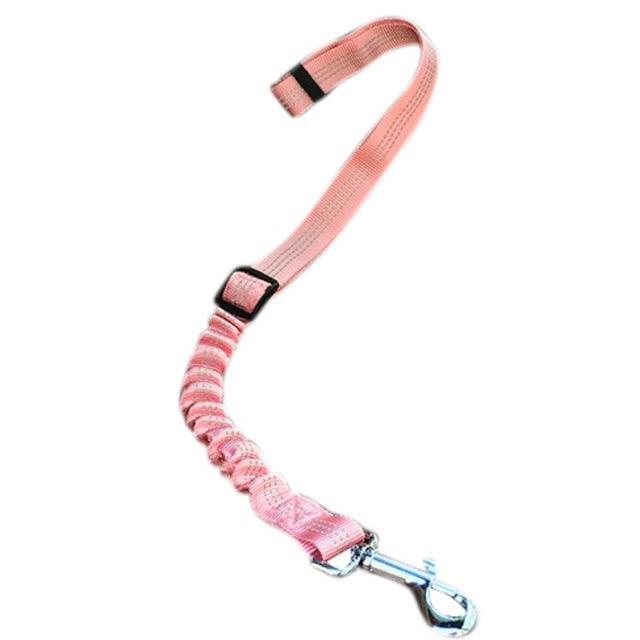 Pet Dog Cat Car Seat Belt - Adjustable Car Leash Harness Seatbelt for Small Medium Dogs - Travel Reflective (2U70)