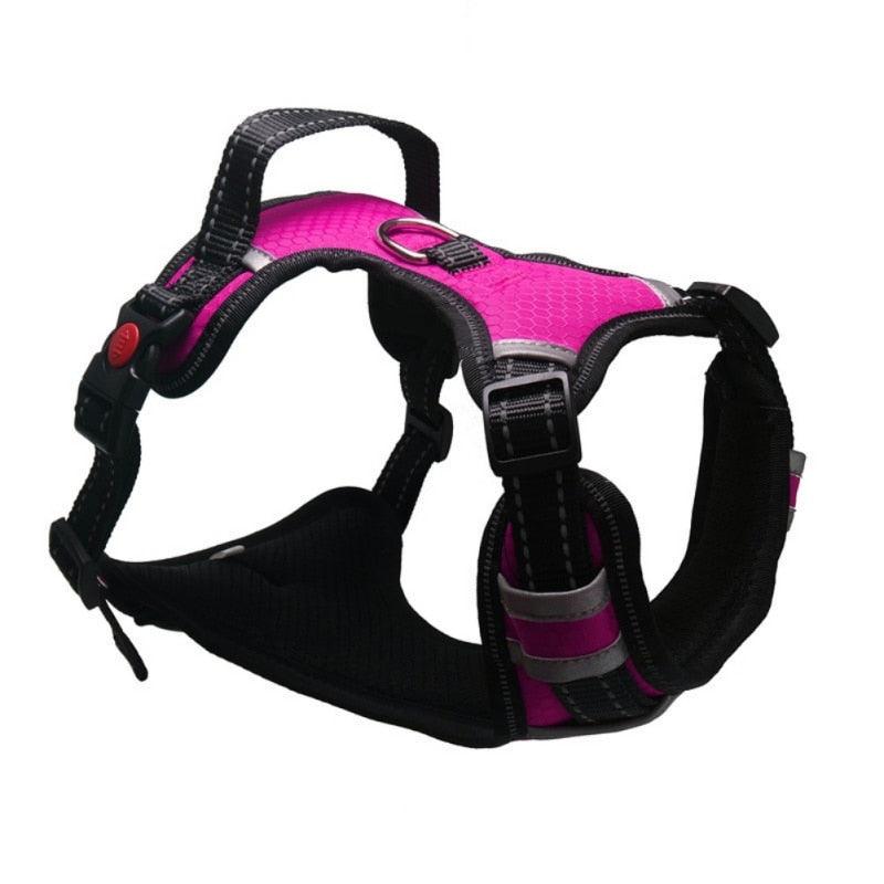 Pet Dog Harness Adjustable Soft Breathable Vest Harness For Small Medium Dogs Puppy Collar (3U70)