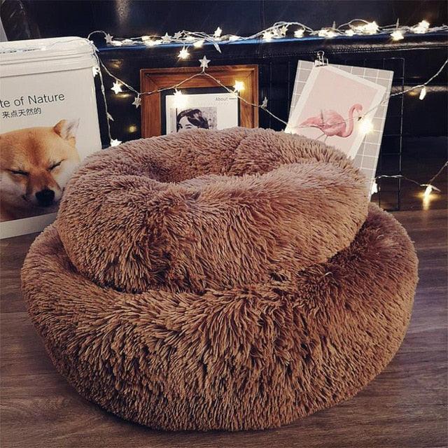 Pet Dog Puppy Fleece Warm Bed House Plush Cozy Nest Mat Pad - Pet House Bed Sofa Sleeping Bag (4W3)(6W3)(F74)