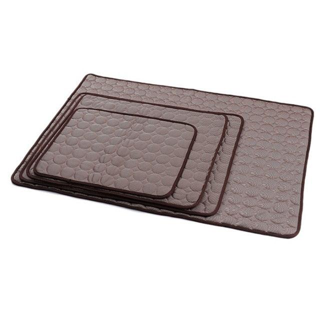 Pet Dog Summer Cooling Mats - Blanket Ice Cats Bed Mats For Dog Sofa Portable Tour Camping Yoga Sleeping Massage (2U74)