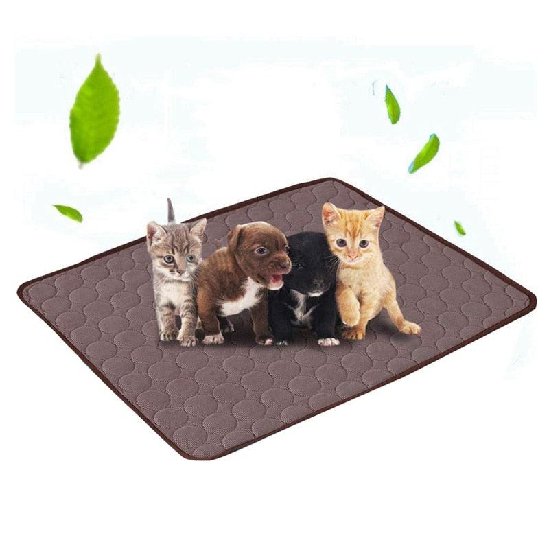 Pet Dog Summer Cooling Mats - Blanket Ice Cats Bed Mats For Dog Sofa Portable Tour Camping Yoga Sleeping Massage (2U74)