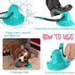 Pet Dog Toys - Silicon Suction Cup Tug Dog Toy - Cleaning Dog Toothbrush for Puppy Large Dog - Biting Toy (1U73)