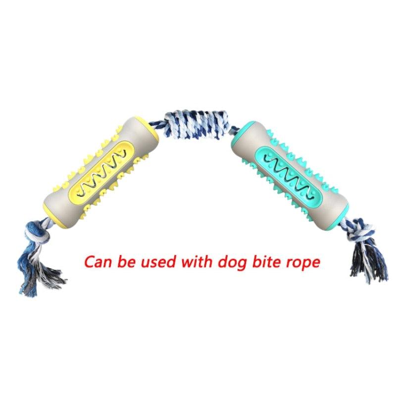 Pet Molar Stick Dog Toothbrush Toy Bone Shape Dog Chew Toys - Chewer Tooth Cleaning Playing Toys (D73)(7W2)