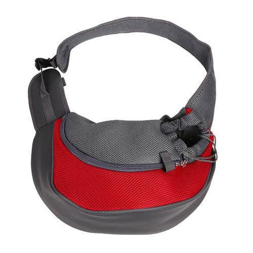 Great Pet Puppy Carrier - Outdoor Travel Handbag - Pouch Mesh Oxford Single Shoulder Bag (D79)(5LT1)