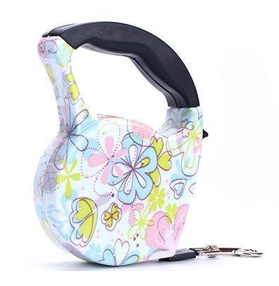 Pet Automatic Traction Rope 5 m Flat Rope Tractor Dog Chain (2W1)(F70)