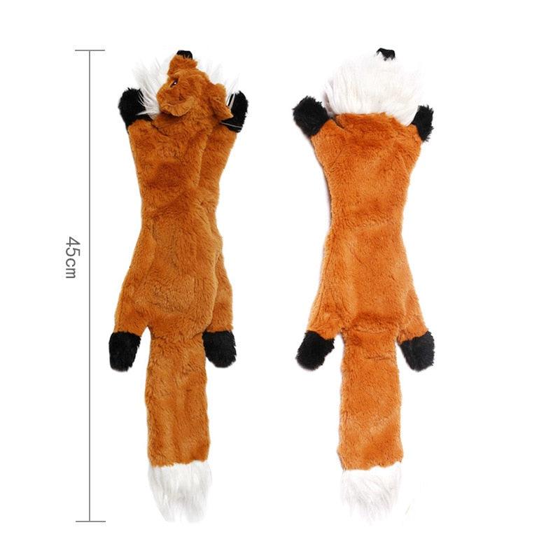 Pet Supplies Dog Simulation Animal Skin Toy 45cm Pet Sounding Plush Toy (F73)(9W2)(8W2)