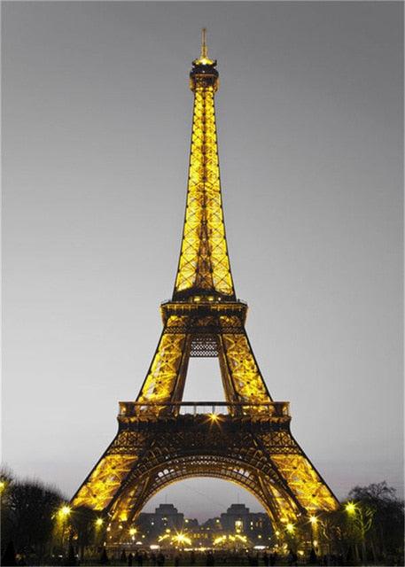 Photograph European Landscape Picture Home Decor Nordic Canvas Painting Wall Art Yellow Style (D62)(AD1)
