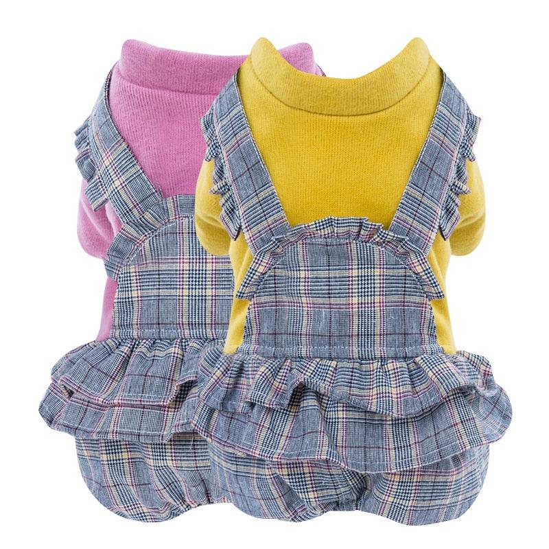 Great Jumpsuit Thicken Winter Dog - Clothes For Small Dogs - Puppy Clothing Chihuahua Jackets Poodle Teddy Costume (W5)(W7)(F69)