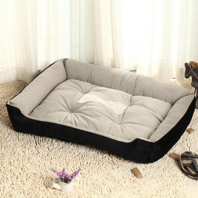 Plus Size Large Dog Bed Mat- Kennel Soft Pet Dog Puppy Warm Bed - House Plush Cozy Nest (D74)(4W3)