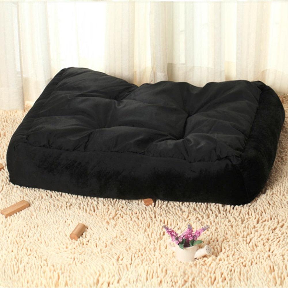 Plus Size Large Dog Bed Mat- Kennel Soft Pet Dog Puppy Warm Bed - House Plush Cozy Nest (D74)(4W3)