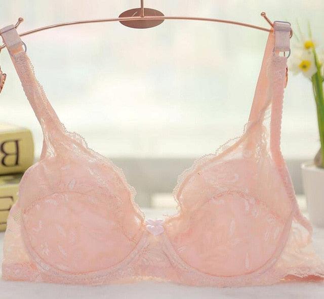 Plus Size Push Up Bra - Sexy Lace Intimate Brassiere - Underwire Bralettes For Women (F6)(6Z2)