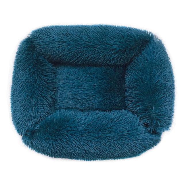 Plush Dog Bed House - Soft Round Dog Winter Pet Cushion Mats For Small Dogs Cats Pet (1U74)