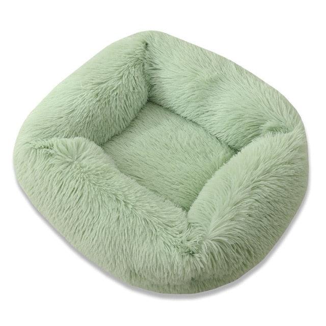 Plush Dog Bed House - Soft Round Dog Winter Pet Cushion Mats For Small Dogs Cats Pet (1U74)