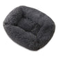 Plush Dog Bed House - Soft Round Dog Winter Pet Cushion Mats For Small Dogs Cats Pet (1U74)