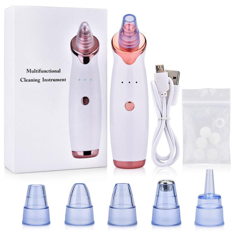 Pore Cleaner Nose Blackhead Remover Face Deep T Zone Acne Pimple Removal Vacuum Suction (M5)(1U86)(F86)