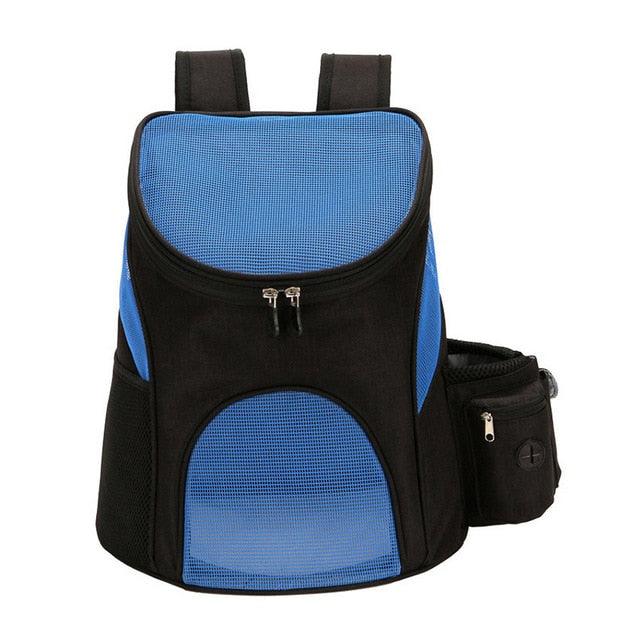 Portable Dog Bag - Breathable Mesh Dog Cat Carrier Outdoor - Travel Zipper Soft Shoulder Bags (2U106)