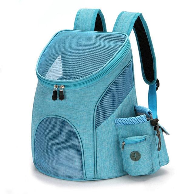 Portable Dog Bag - Breathable Mesh Dog Cat Carrier Outdoor - Travel Zipper Soft Shoulder Bags (2U106)