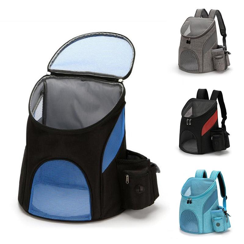 Portable Dog Bag - Breathable Mesh Dog Cat Carrier Outdoor - Travel Zipper Soft Shoulder Bags (2U106)