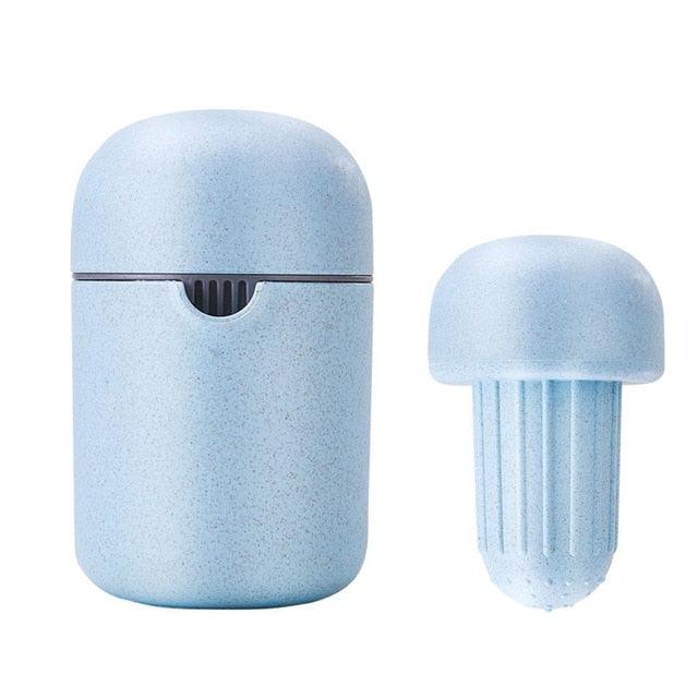Portable Manual Fruit Juicer Cup Orange Tangerine Citrus Lemon Squeezer 100% Original Juice (D59)(H8)